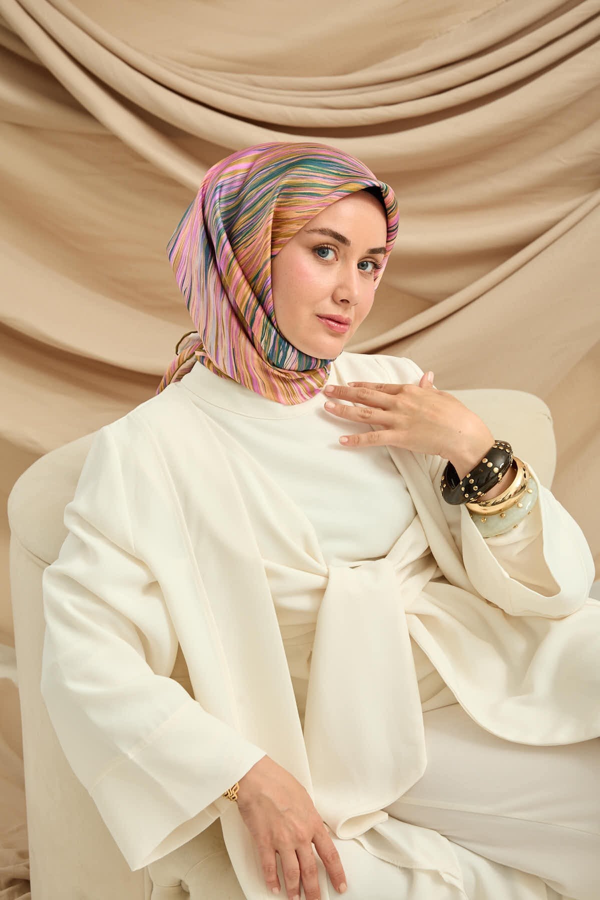 Silk Home Twill İpek Eşarp 11484-12