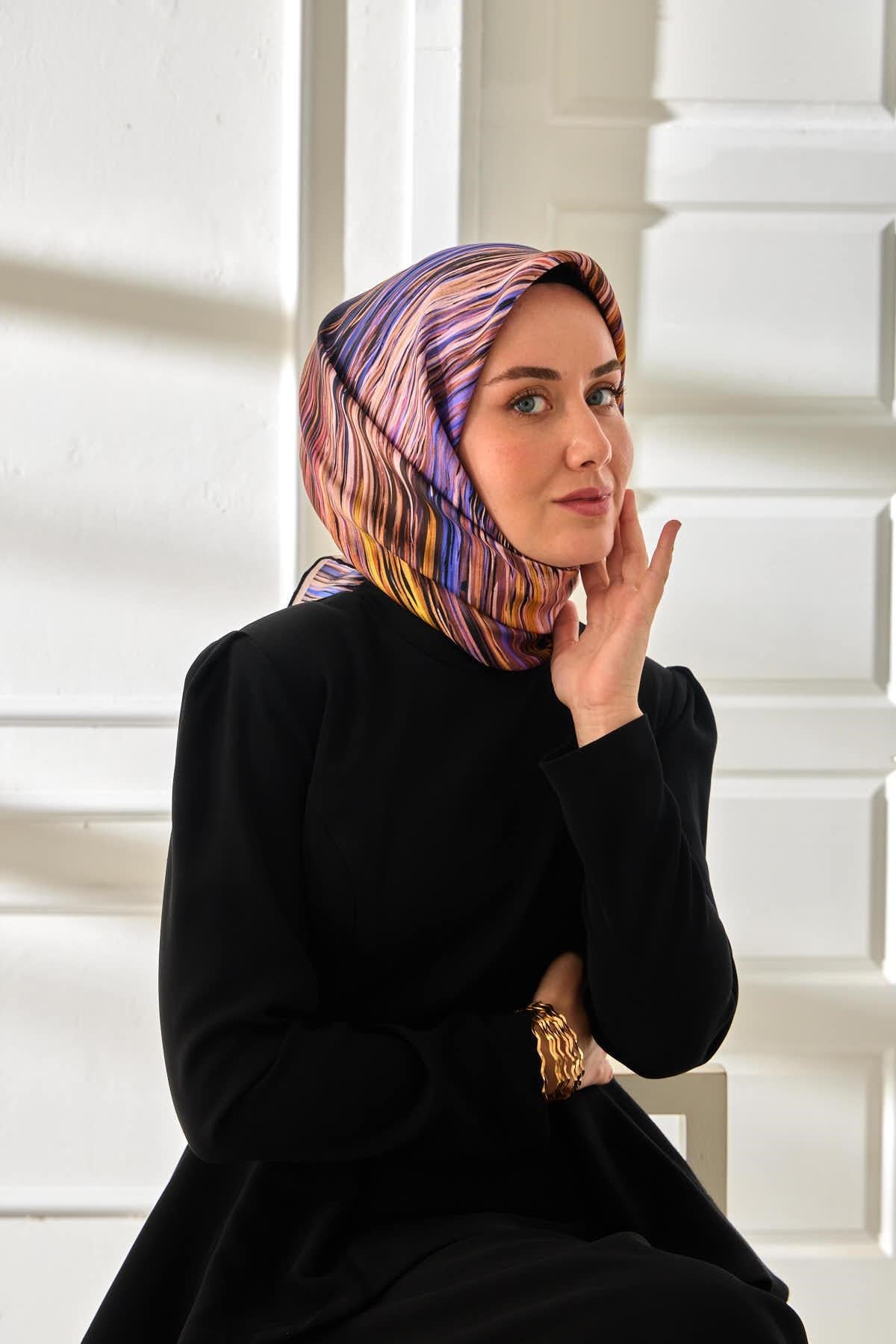 Silk Home Twill İpek Eşarp 11484-23