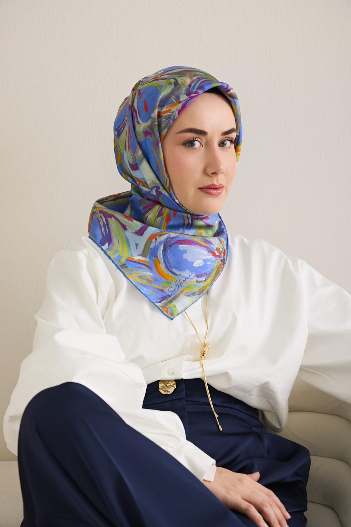 Silk Home Twill İpek Eşarp 11501-01