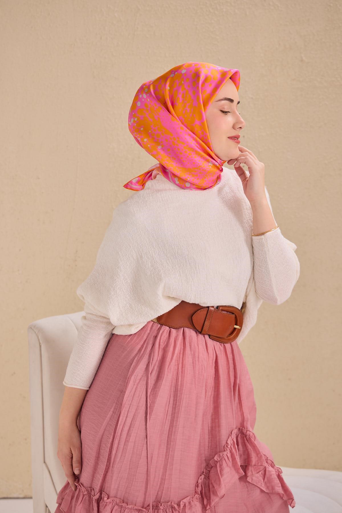 Silk Home Twill İpek Eşarp 11515-21