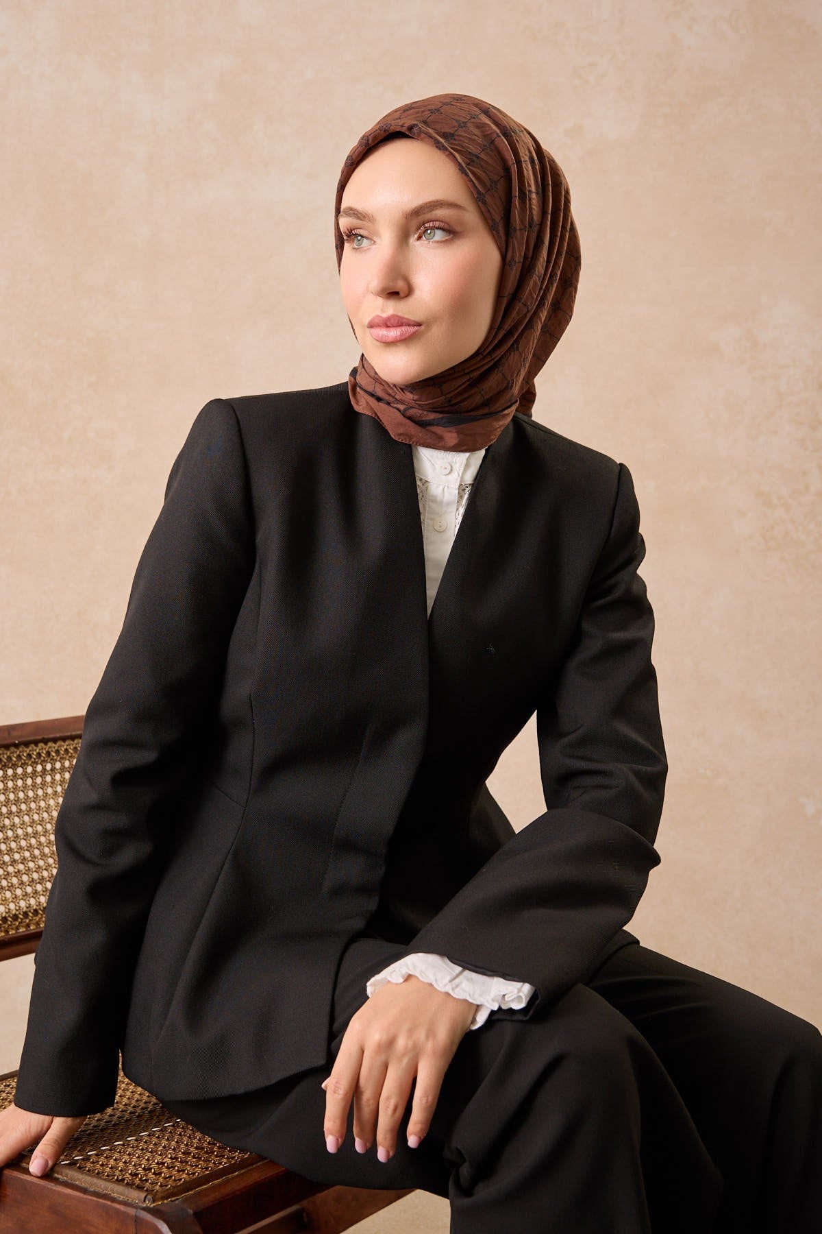 Silkhome Olinda Eşarp Çikolata Kahve