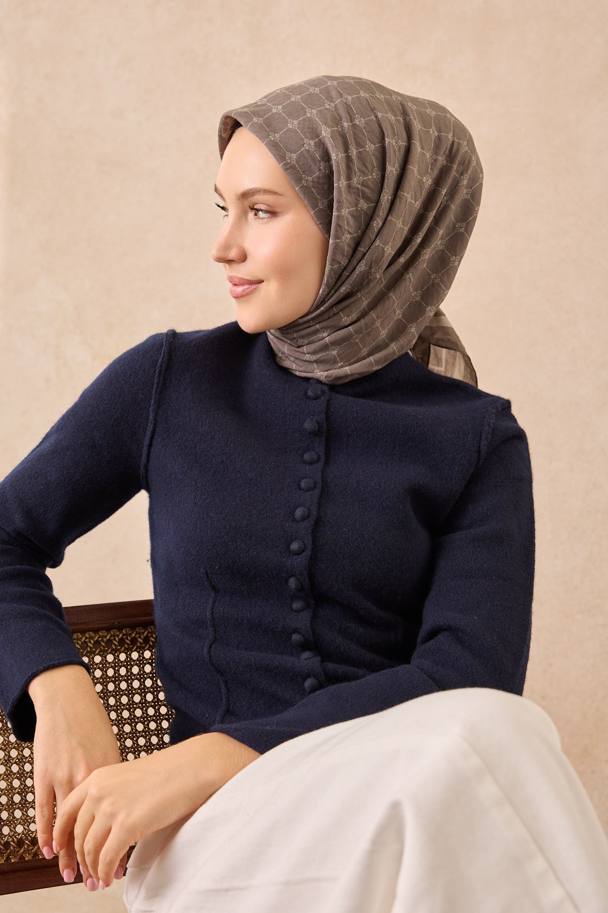 Silkhome Olinda Eşarp Füme