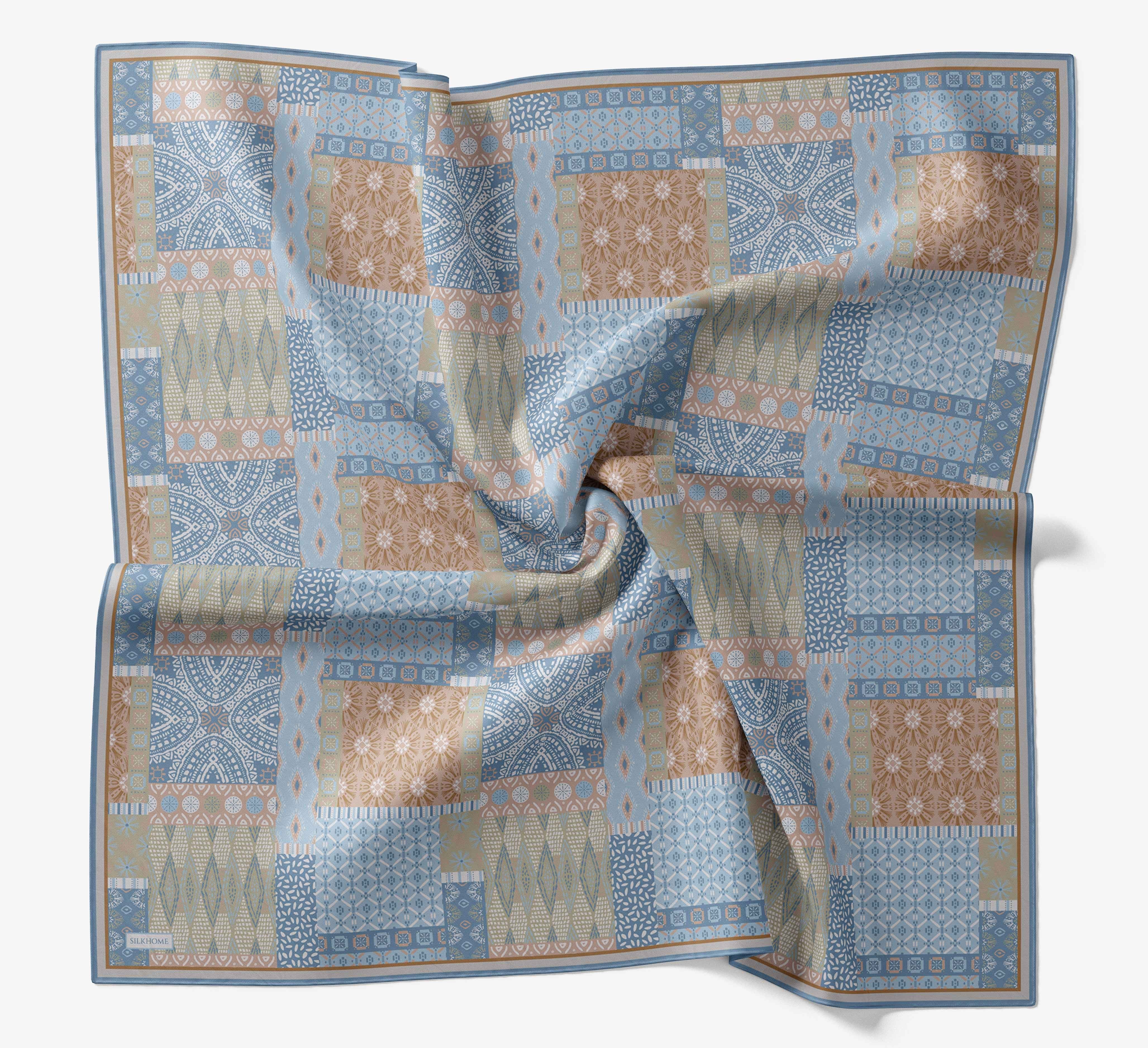 Soft Eşarp Authentic Bebe Mavisi