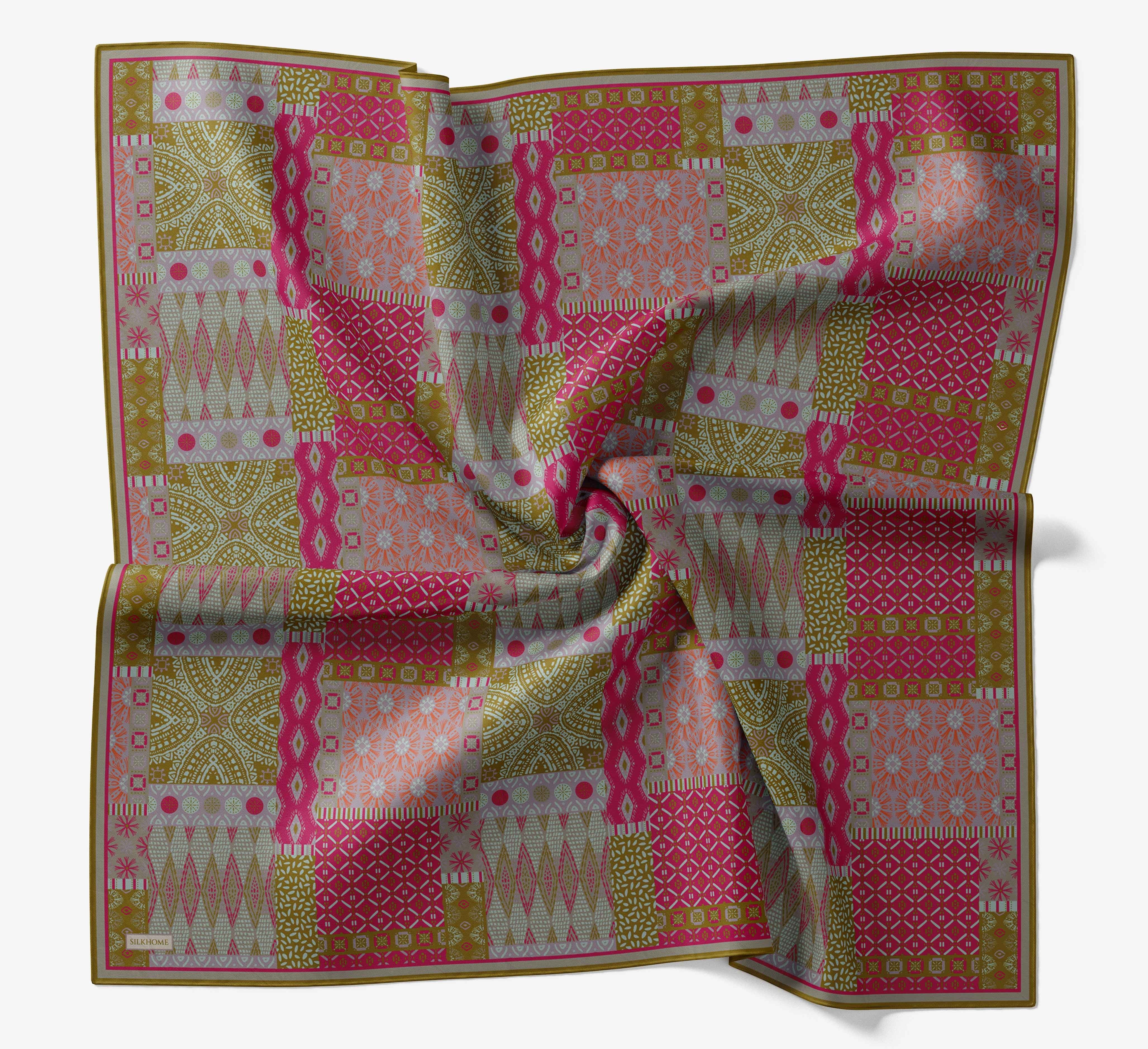 Soft Eşarp Authentic Şeker Pembesi