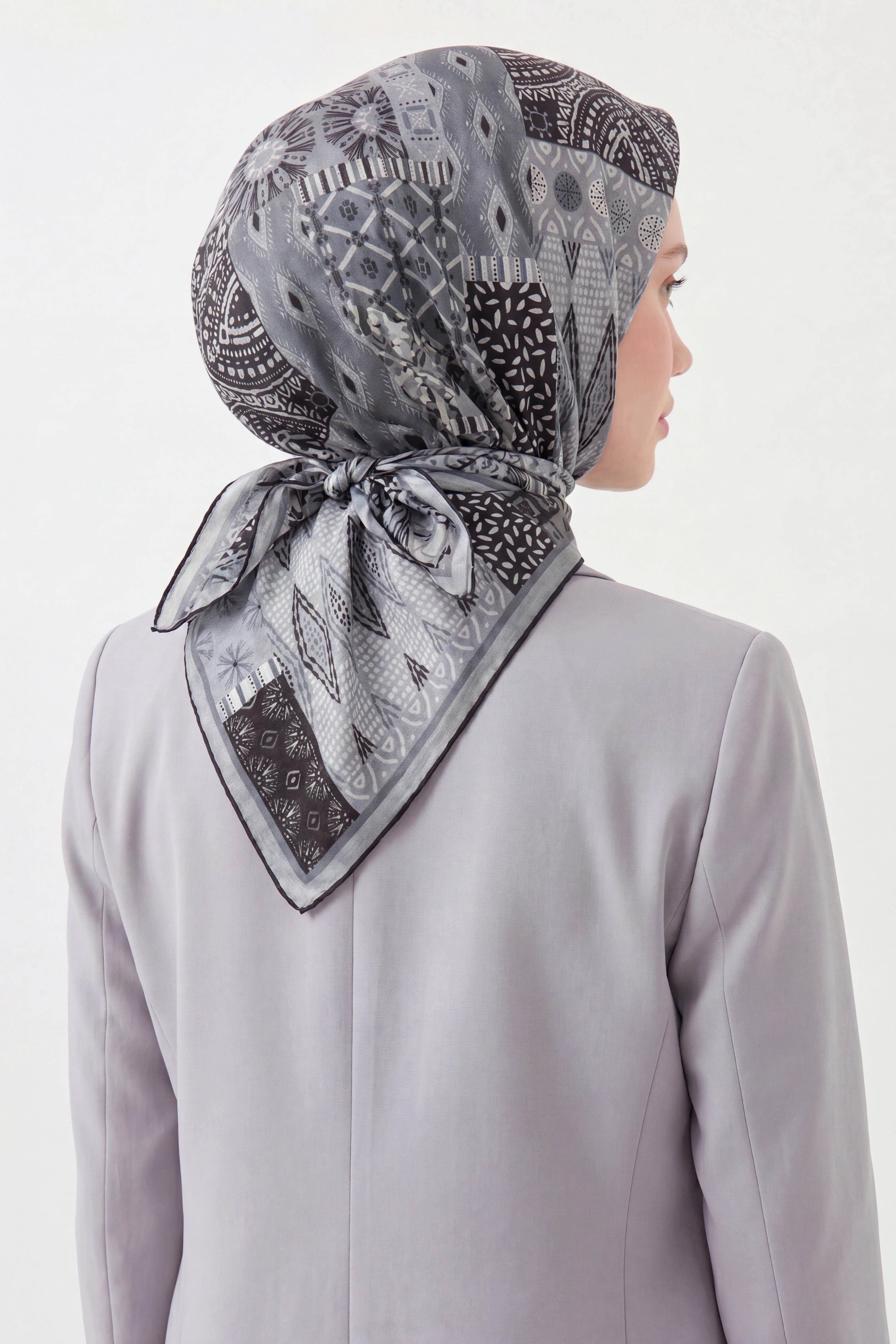 Soft Eşarp Authentic Siyah