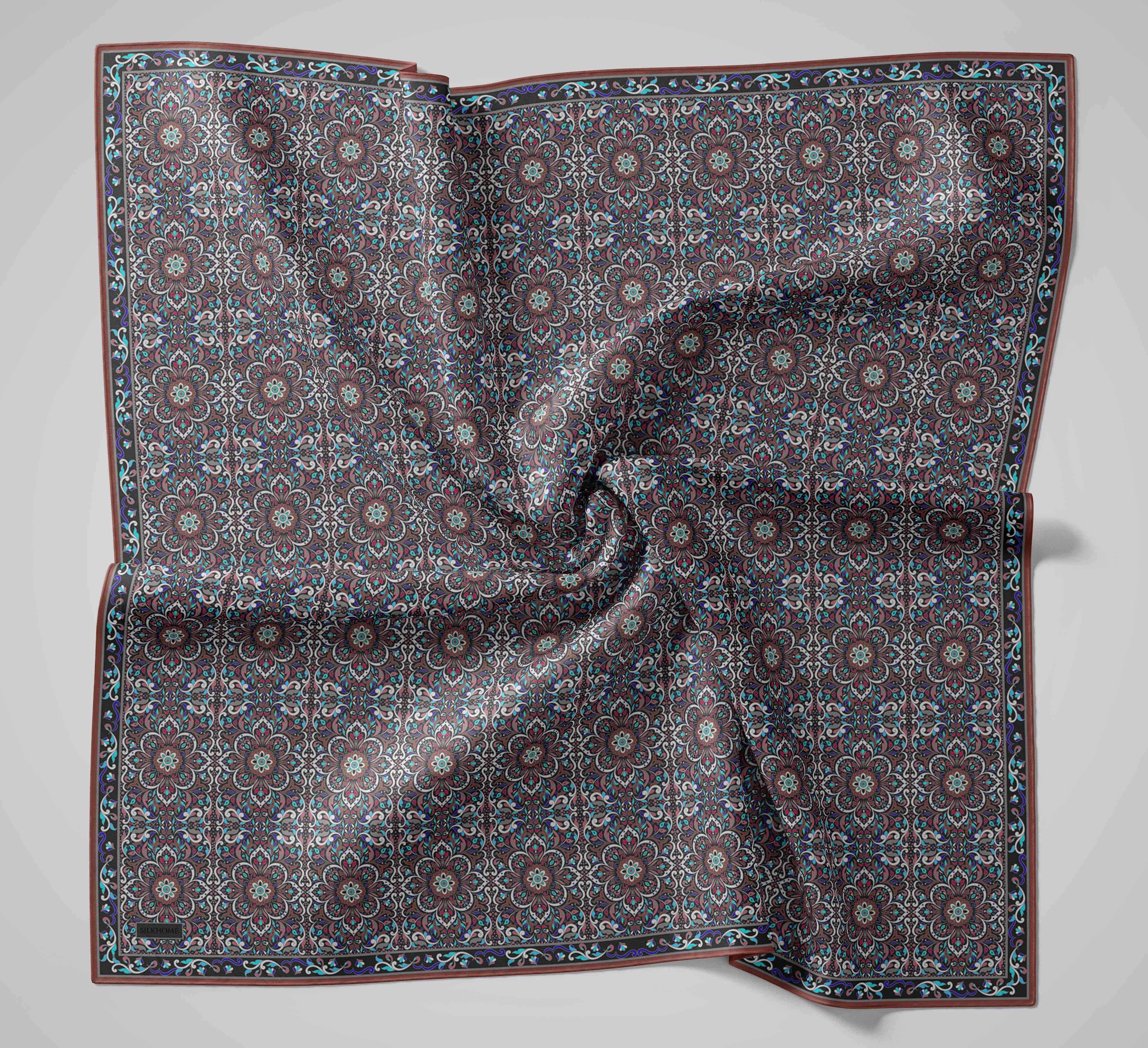 Soft Eşarp Füme 90x90