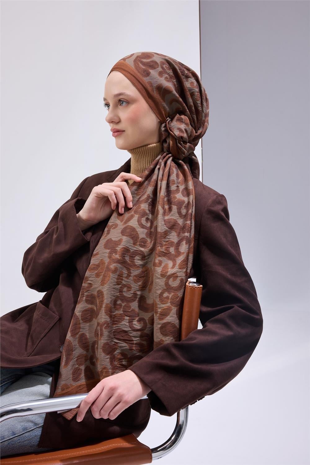 Urban Hours Harmony Taba Mayda Şal 190x70