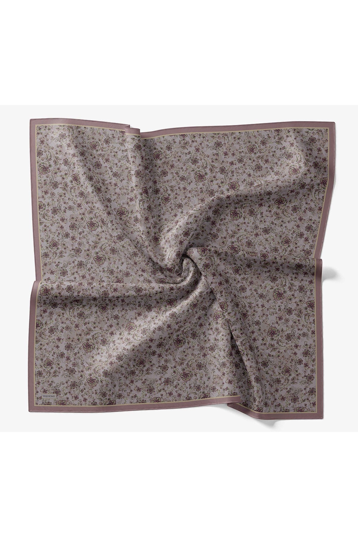 Velora Eşarp Modern Flora Lavanta 90x90
