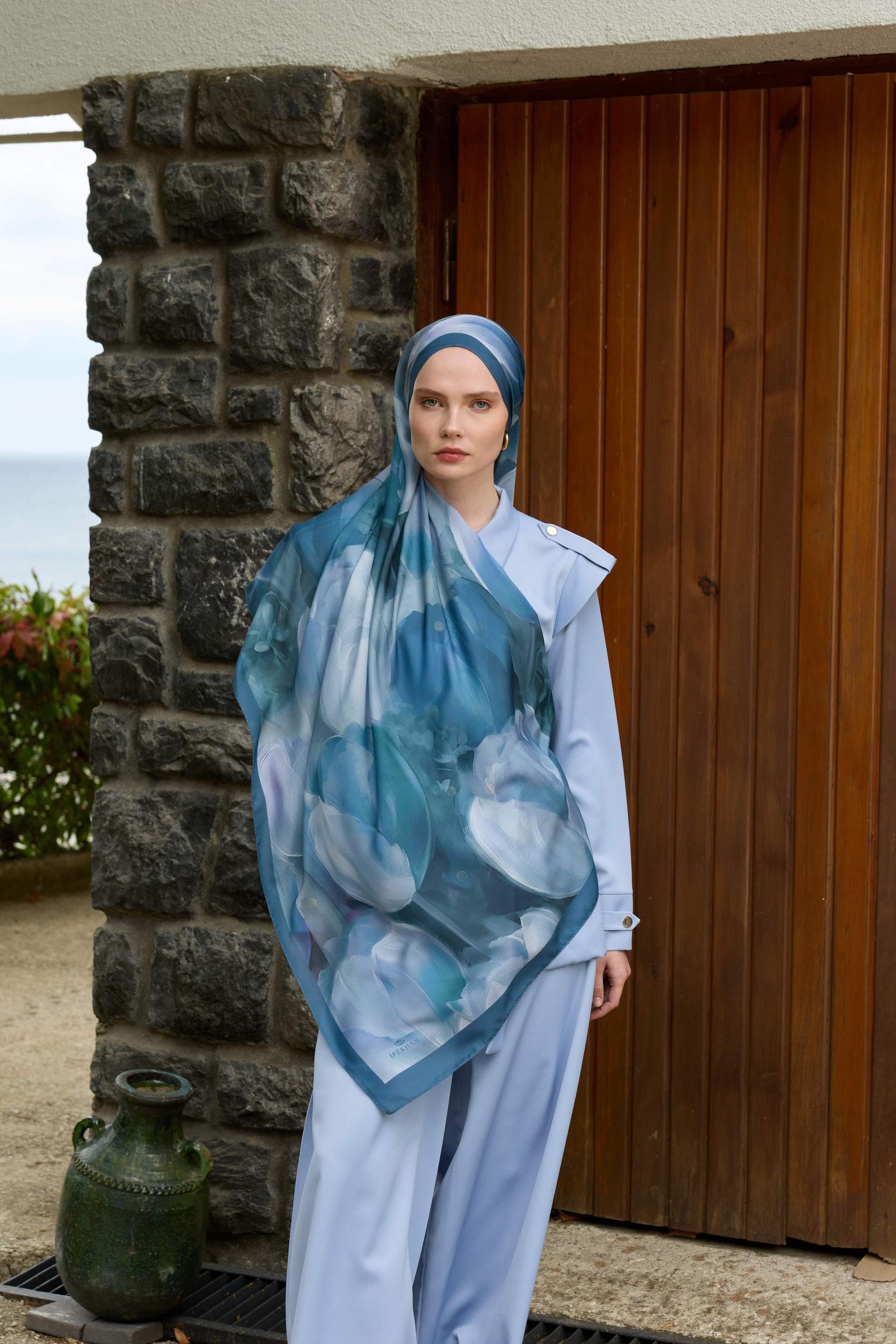 Winter Bloom Soft Şal 3067-10096