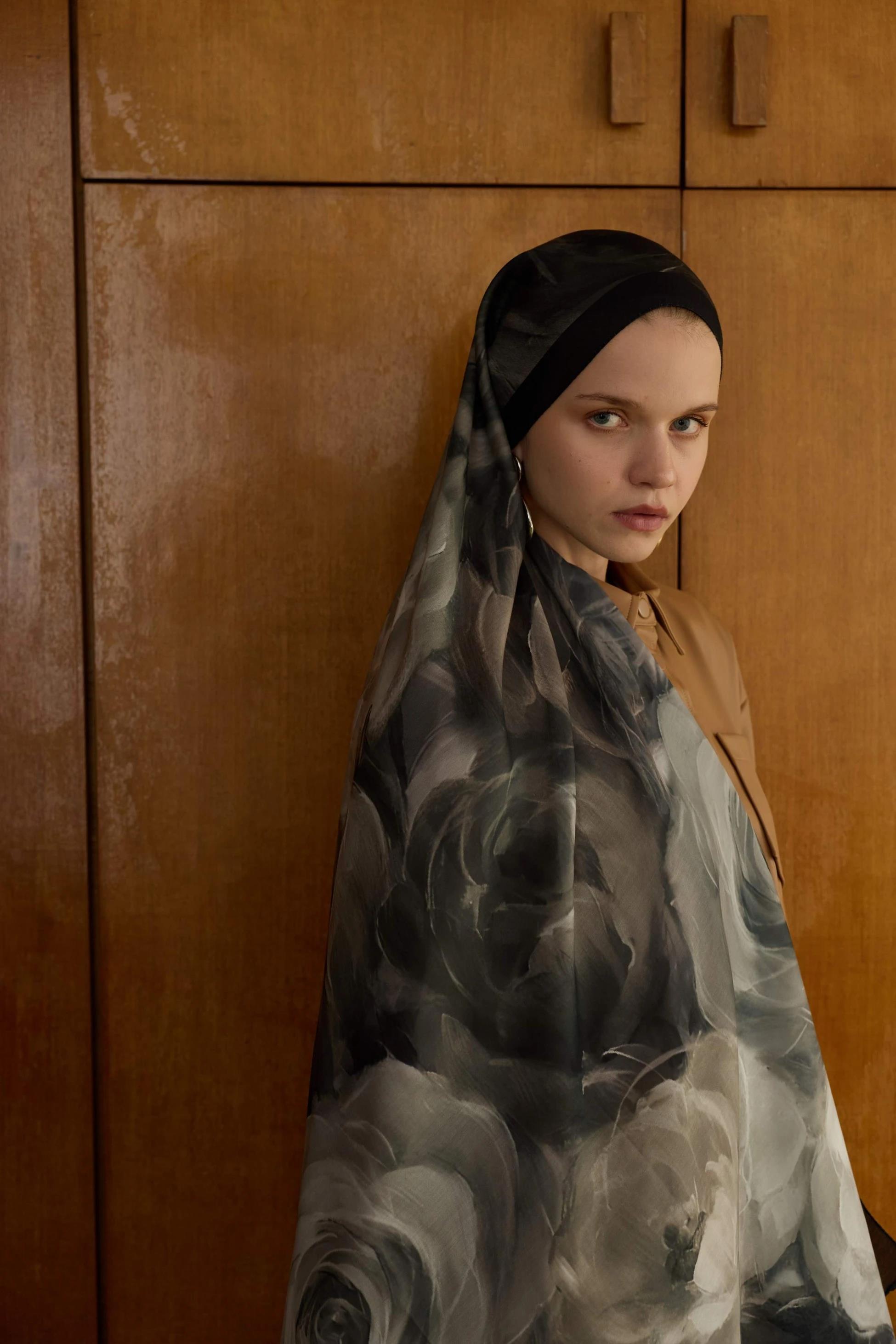 Winter Bloom Soft Şal 3068-10097