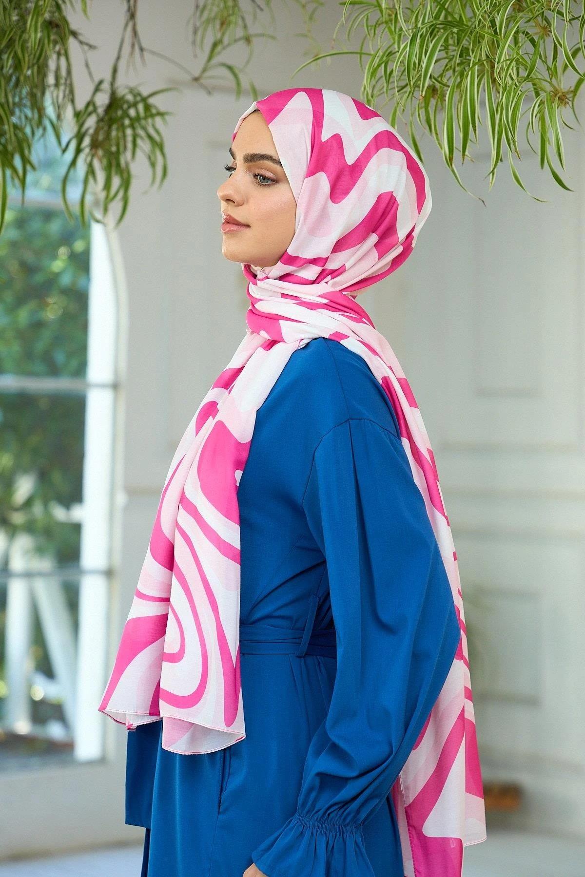 Yaz Işıltısı Koleksiyonu Soft Şal Pudra Pembe 3044-06