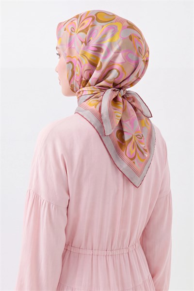 Velora Eşarp Aura Floral Taba