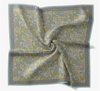 Soft Eşarp Şal Motif Yağ Yeşili