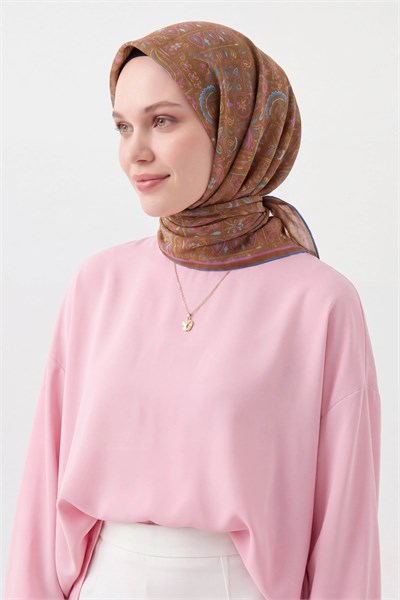 Soft Eşarp Etnik Taba
