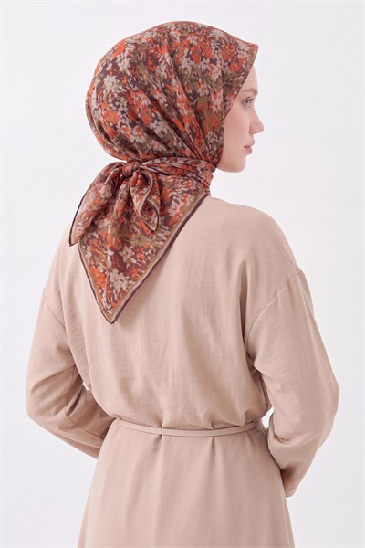 Soft Eşarp Autumn Bloom Haki