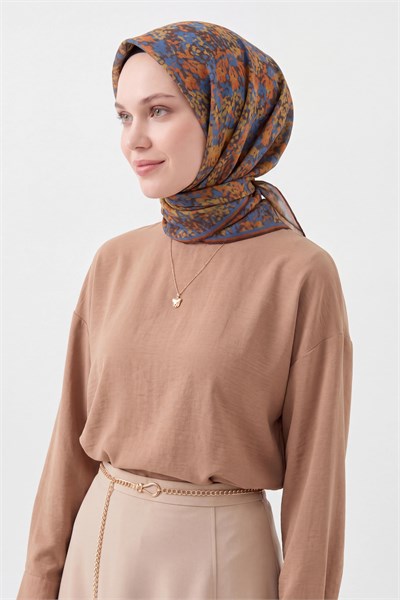 Soft Eşarp Autumn Bloom Hardal