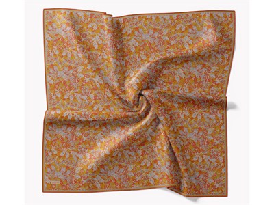 Soft Eşarp Autumn Bloom Turuncu