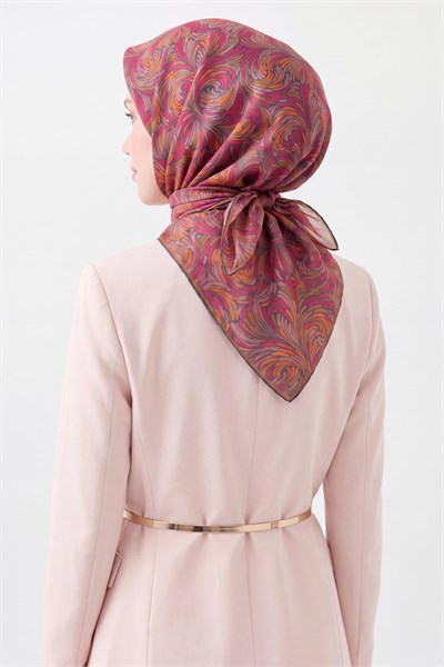 Soft Eşarp Vintage Flow Şeker Pembe
