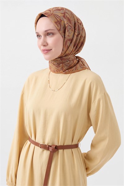Soft Eşarp Vintage Flow Tarçın
