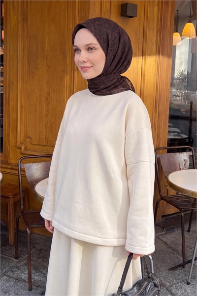 Soft Eşarp Petra Kahverengi