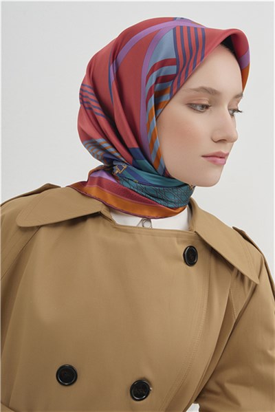 Armine  Saf İpek Sura Eşarp 9521D 54