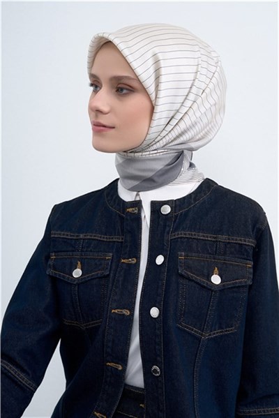 Armine  Saf İpek Sura Eşarp 9526D 08