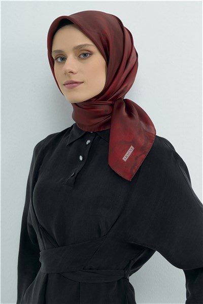 Armine  Saf İpek Twill Eşarp 9501D 50
