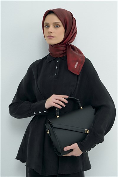 Armine  Saf İpek Twill Eşarp 9501D 50