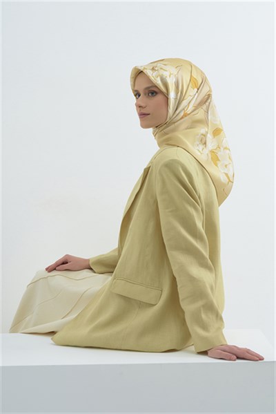 Armine  Saf İpek Twill Eşarp 9509D 07