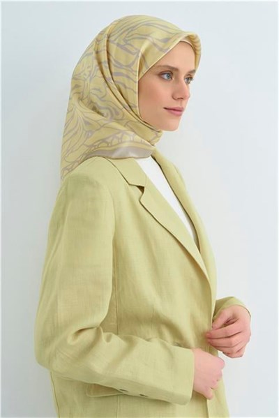 Armine  Saf İpek Twill Eşarp 9511D 34