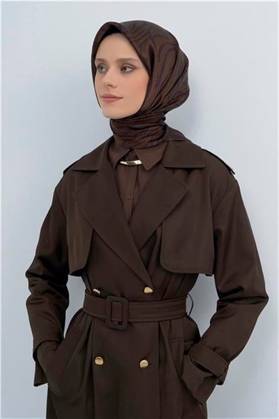 Armine  Saf İpek Twill Eşarp 9511D 80