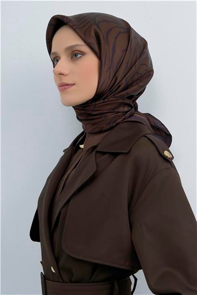 Armine  Saf İpek Twill Eşarp 9511D 80