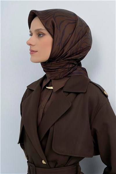 Armine  Saf İpek Twill Eşarp 9511D 80