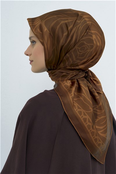 Armine  Saf İpek Twill Eşarp 9511D 88