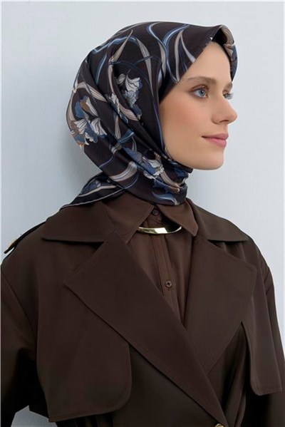Armine  Saf İpek Twill Eşarp 9512D 37