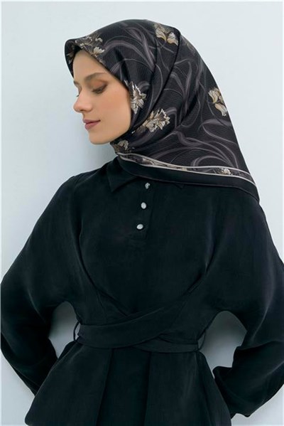 Armine  Saf İpek Twill Eşarp 9512D 86