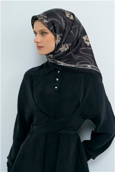 Armine  Saf İpek Twill Eşarp 9512D 86