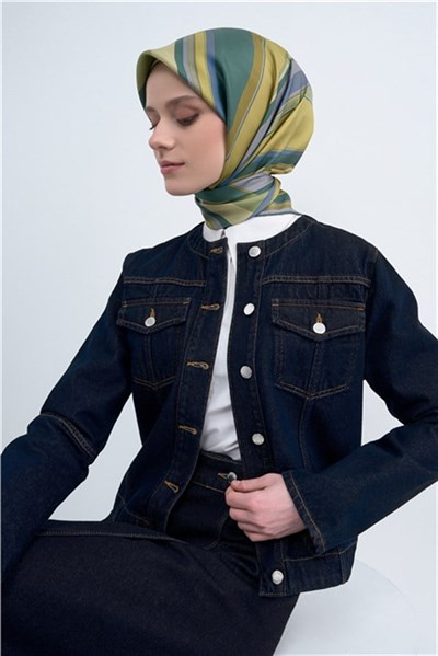 Armine  Saf İpek Twill Eşarp 9514D 54