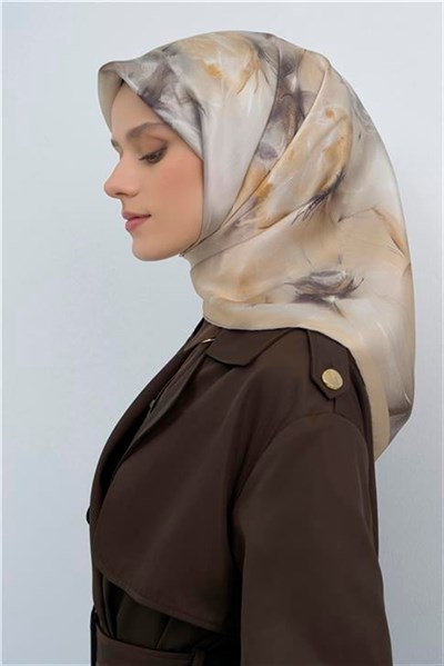 Armine  Saf İpek Twill Eşarp 9515D 85