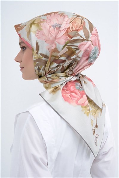 Armine  Saf İpek Twill Eşarp 9516D 38