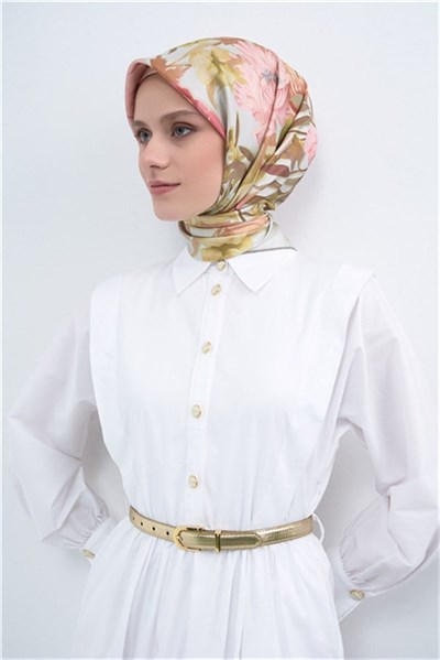 Armine  Saf İpek Twill Eşarp 9516D 38