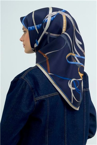 Armine  Saf İpek Twill Eşarp 9517D 03