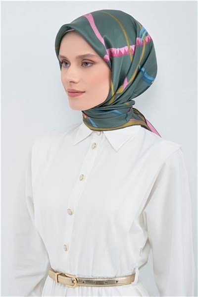 Armine  Saf İpek Twill Eşarp 9517D 50