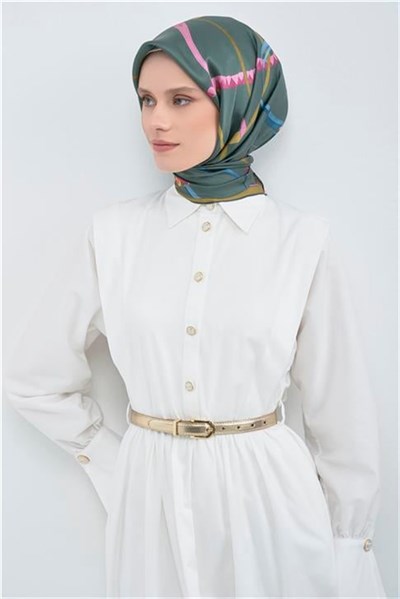 Armine  Saf İpek Twill Eşarp 9517D 50