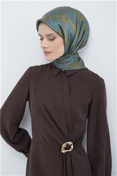 Armine  Saf İpek Twill Eşarp 9522D 80