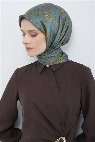 Armine  Saf İpek Twill Eşarp 9522D 80