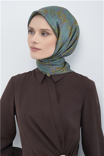 Armine  Saf İpek Twill Eşarp 9522D 80