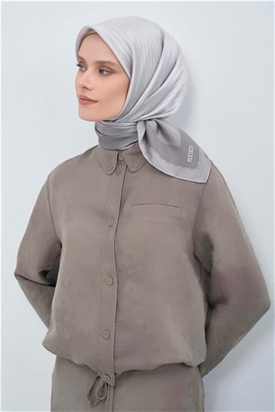 Armine  Saf İpek Twill Eşarp 9526D 81