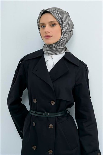 Armine  Saf İpek Twill Eşarp 9528D 02