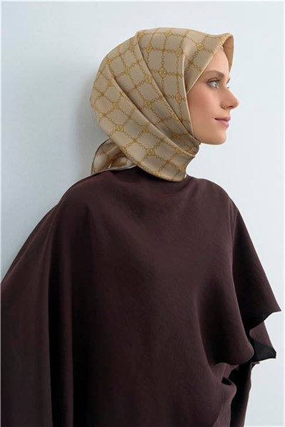 Armine  Saf İpek Twill Eşarp 9530D 03